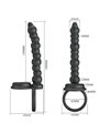 Pretty Love Dillion - Black Double Penetration Cock Ring