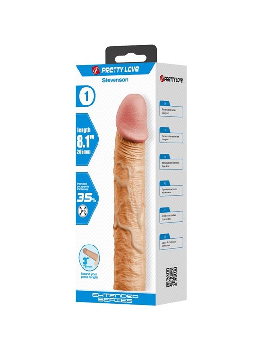 Pretty Love Stevenson - 7.6 cm Extension Sleeve Flesh