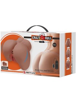 Crazy Bull Mila - Masturbatore Uomo Vibrante Vagina e Ano Realistici