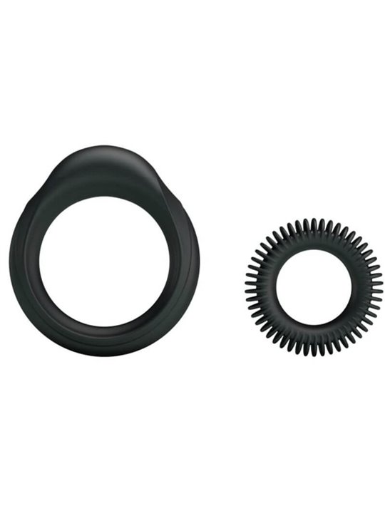 Baile Ring Manhood - Kit 2 Anelli Fallici in Silicone