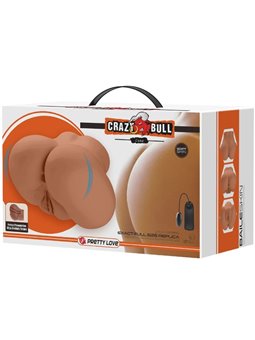 Crazy Bull Luna - Masturbatore Uomo Vibrante Vagina e Ano Realistici