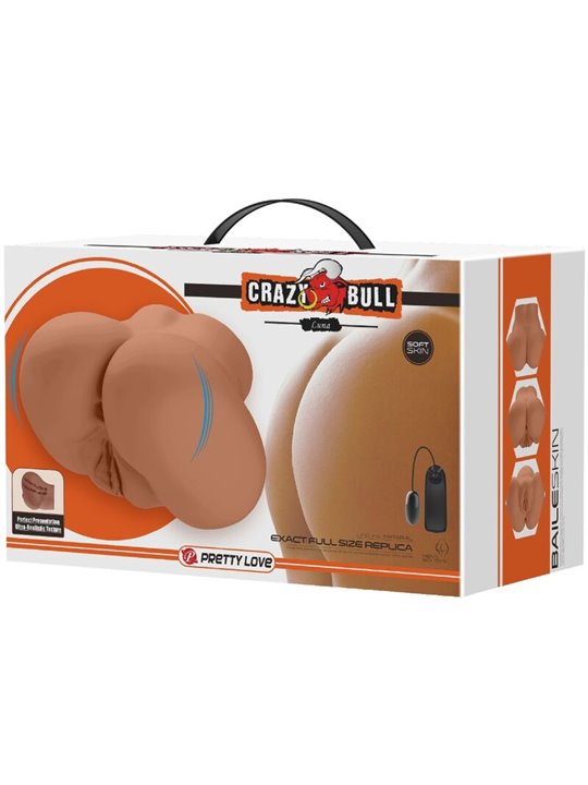 Crazy Bull Luna - Masturbatore Uomo Vibrante Vagina e Ano Realistici