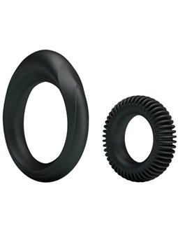 Baile - Kit 2 Silicone Rings Ring Manhood