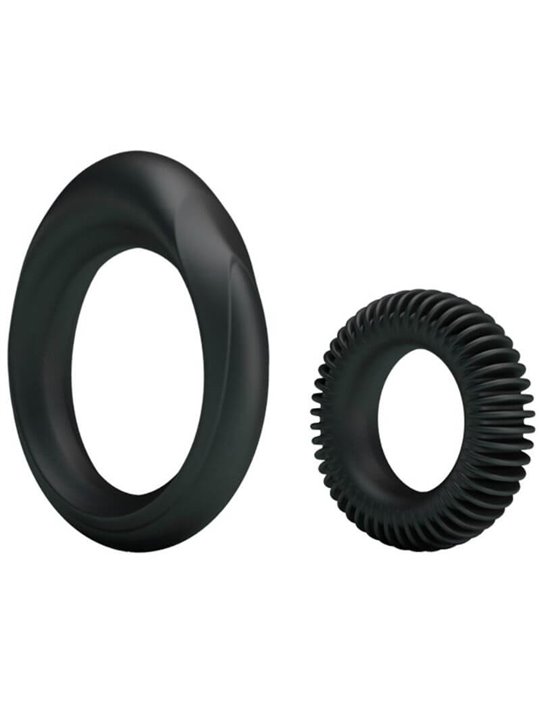 Baile - Kit 2 Silicone Rings Ring Manhood