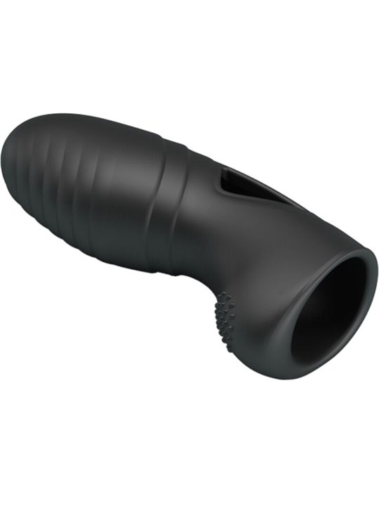 Pretty Love Alan - Vibratore da Dito in Silicone Nero