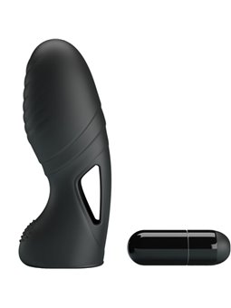 Pretty Love Alan - Vibratore da Dito in Silicone Nero