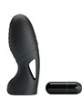 Pretty Love Alan - Vibratore da Dito in Silicone Nero