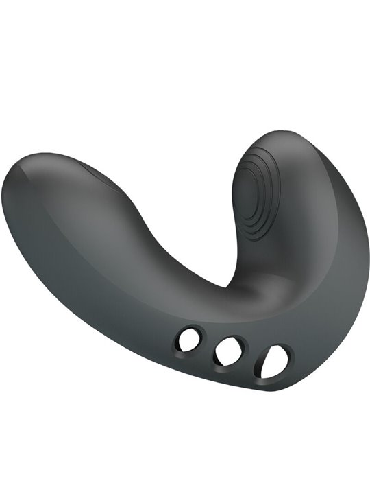 Pretty Love Camelia - Black Finger Vibrator 7 Vibrations