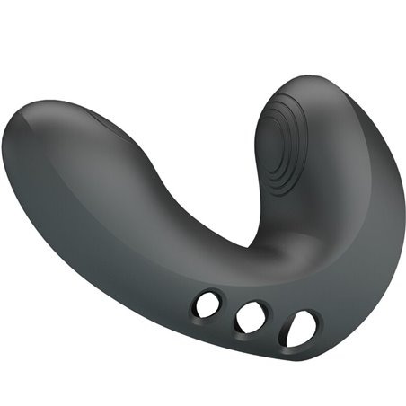 Pretty Love Camelia - Black Finger Vibrator 7 Vibrations