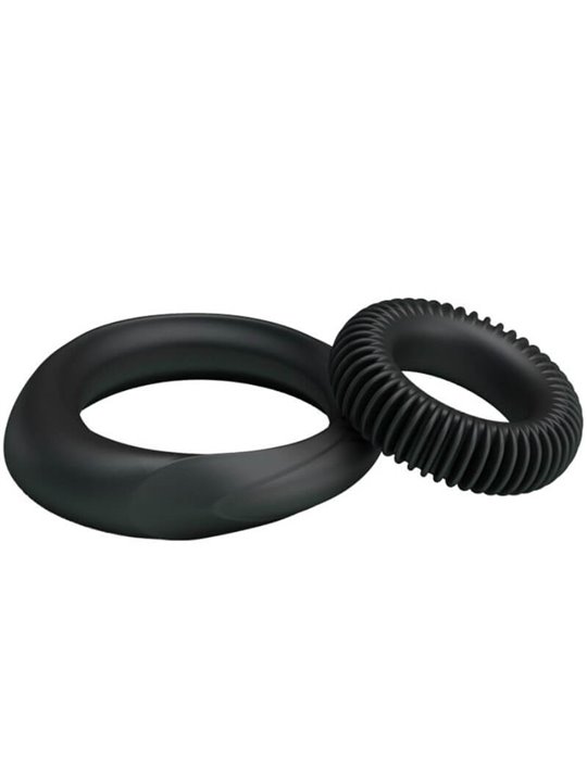 Baile - Kit 2 Silicone Rings Ring Manhood