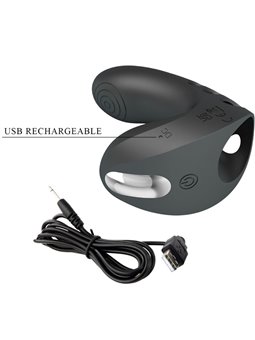 Pretty Love Camelia - Black Finger Vibrator 7 Vibrations