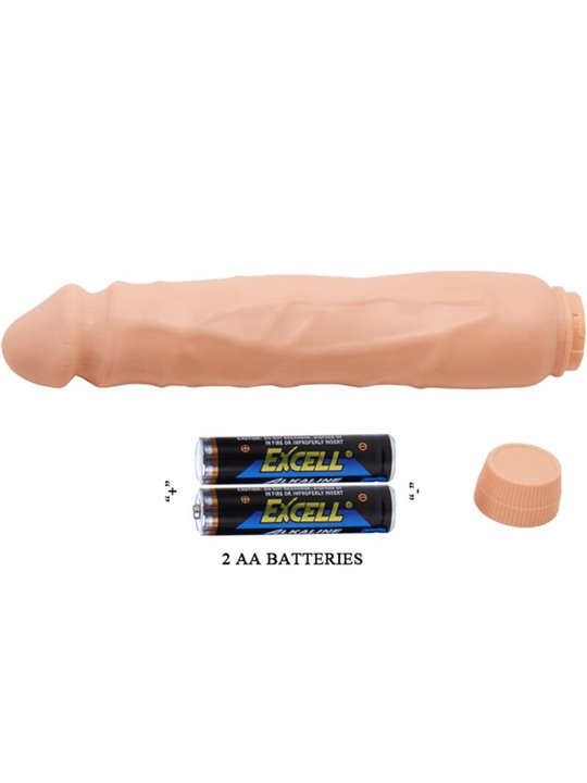 Baile Jack - 26 cm Flesh Realistic Silicone Vibrator