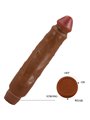 Baile Jack - Vibratore Realistico in Silicone 26 Cm Mulatto