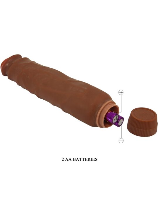 Baile Jack - 26 cm Mulatto Realistic Silicone Vibrator