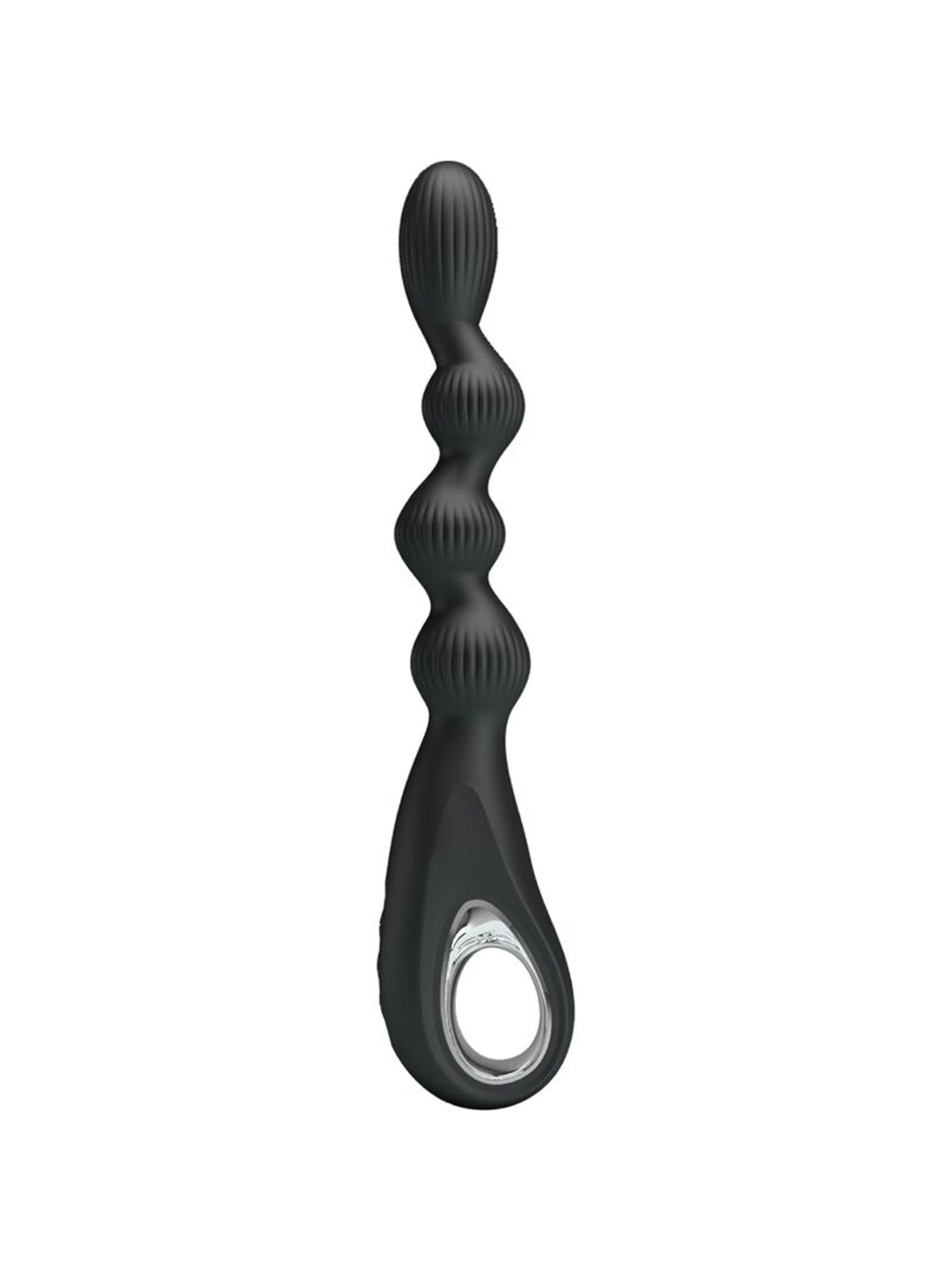 Pretty Love Federer - Vibratore Anale in Silicone 12 Vibrazioni Nero