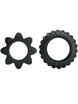 Baile - Kit 2 Ring Flowering Silicone Rings