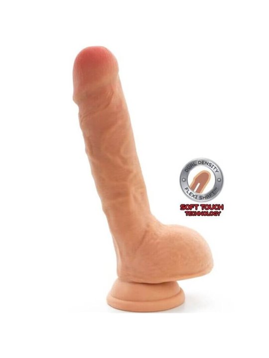 Get Real - Dual Density Dildo 25,5 CM Balls Skin
