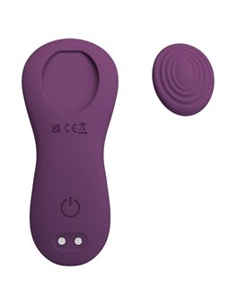Pretty Love Mane -Vibratore Panty in Silicone Viola con Telecomando