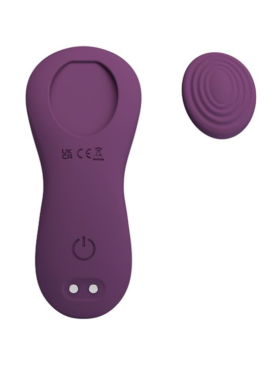 Pretty Love Mane -Vibratore Panty in Silicone Viola con Telecomando