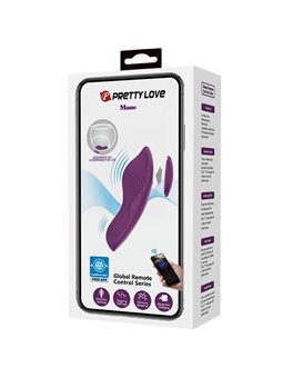 Pretty Love Mane -Vibratore Panty in Silicone Viola con Telecomando
