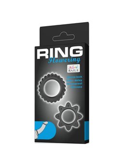 Baile Ring Flowering - Kit 2 Anelli Fallici in Silicone
