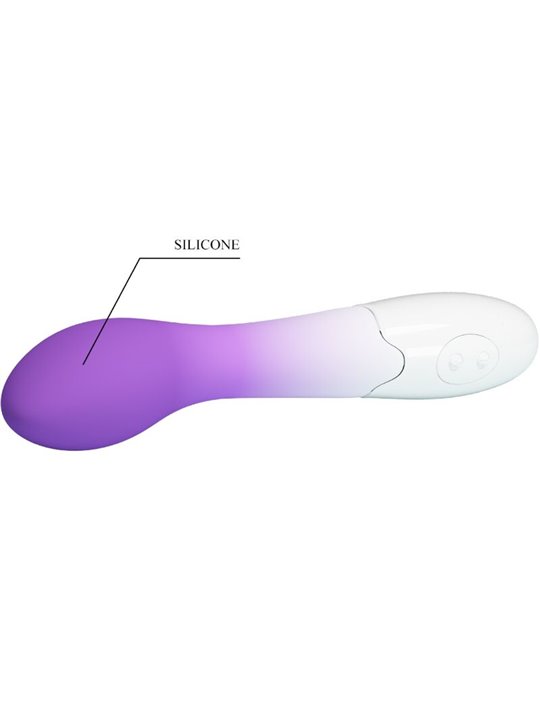 Pretty Love Bishop - Vibratore Punto G in Silicone 30 Vibrazioni Viola