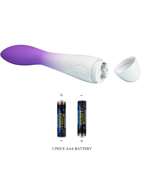 Pretty Love Bishop - Vibratore Punto G in Silicone 30 Vibrazioni Viola