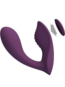 Pretty Love Franz - Massaggiatore e Vibratore Viola con App Gratuita