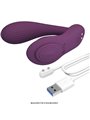 Pretty Love Franz - Massaggiatore e Vibratore Viola con App Gratuita