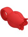 Pretty Love Jae - 10-Mode Rose Finger Vibrator Red