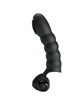 Pretty Love Alexander - Vibratore da Dito Nero 10 Vibrazioni