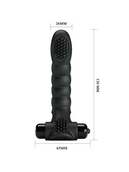 Pretty Love Alexander - 10-Mode Black Finger Vibrator