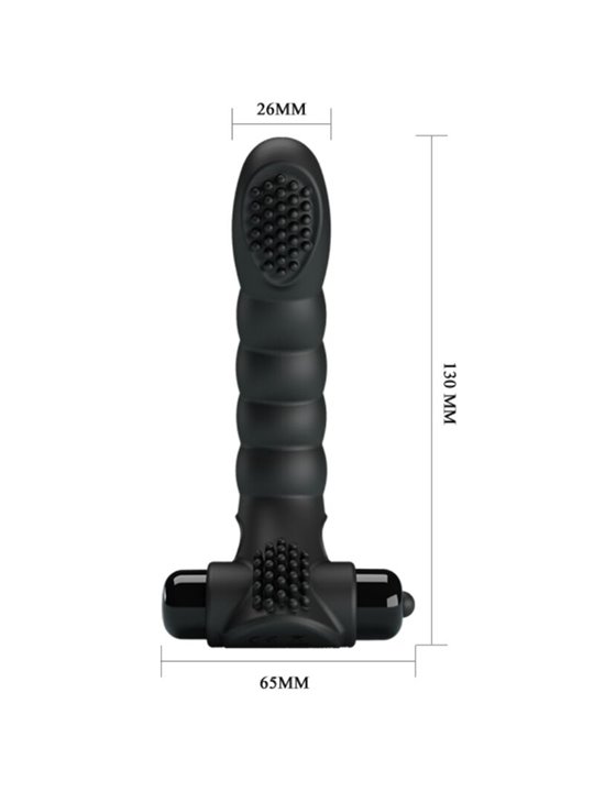 Pretty Love Alexander - 10-Mode Black Finger Vibrator