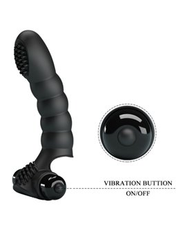 Pretty Love Alexander - 10-Mode Black Finger Vibrator