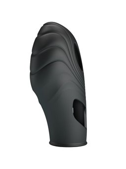 Pretty Love Lich - Black Silicone Finger Vibrator