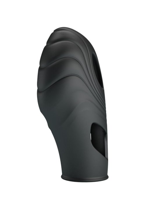 Pretty Love Lich - Black Silicone Finger Vibrator