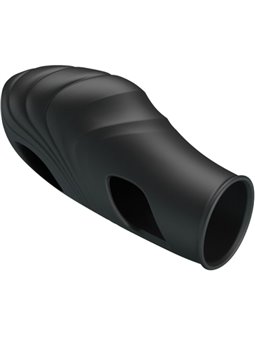 Pretty Love Lich - Black Silicone Finger Vibrator