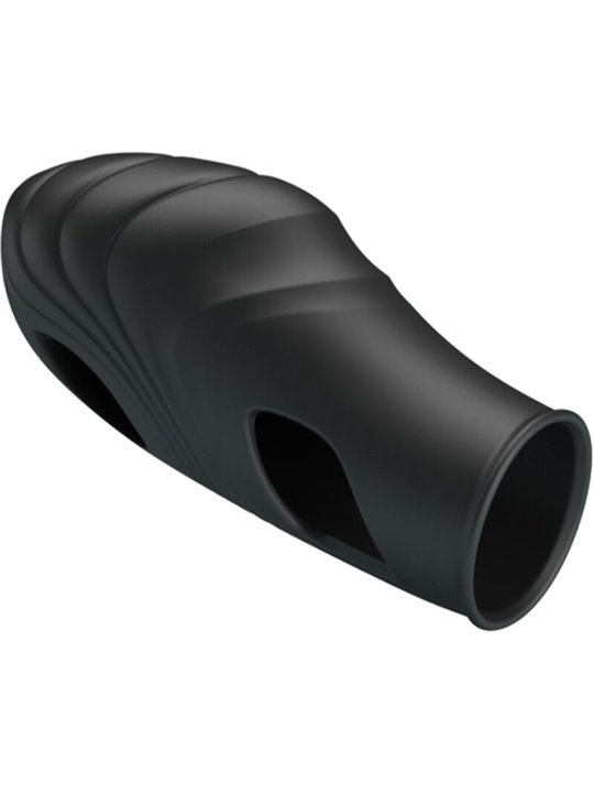 Pretty Love Lich - Black Silicone Finger Vibrator