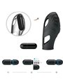 Pretty Love Lich - Black Silicone Finger Vibrator