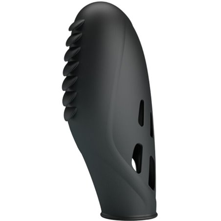 Pretty Love Gilo - Black Silicone Finger Vibrator