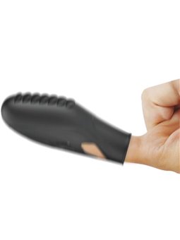 Pretty Love Gilo - Black Silicone Finger Vibrator