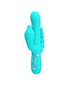 Pretty Love Cammy - 4-in-1 Triple Rabbit Vibrator Blue