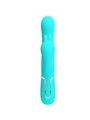 Pretty Love Cammy - 4-in-1 Triple Rabbit Vibrator Blue