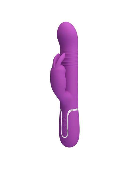Pretty Love Coale - Vibratore Rabbit Multifunzione 4 in 1 Viola Chiaro
