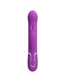 Pretty Love Coale - Vibratore Rabbit Multifunzione 4 in 1 Viola Chiaro