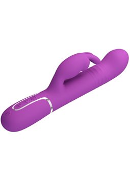 Pretty Love Coale - 4-in-1 Multifunctional Rabbit Vibrator Light Purple