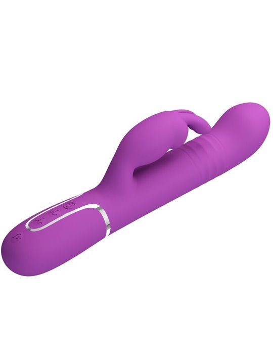 Pretty Love Coale - 4-in-1 Multifunctional Rabbit Vibrator Light Purple