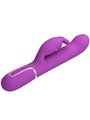 Pretty Love Coale - Vibratore Rabbit Multifunzione 4 in 1 Viola Chiaro