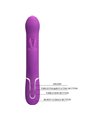Pretty Love Coale - Vibratore Rabbit Multifunzione 4 in 1 Viola Chiaro