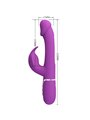 Pretty Love Kampas - Vibratore Rabbit Multifunzione 3 in 1 Viola